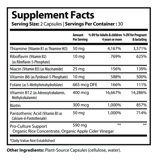 VITAMIN B- MAXED